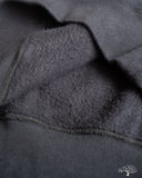 Flat Head FN-SWP-301 - Loopwheel Hooded Sweatshirt - Black