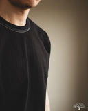 Flat Head FN-THC-101 - THC 9oz Plain Heavyweight Tee - Black