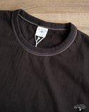 Flat Head FN-THC-101 - THC 9oz Plain Heavyweight Tee - Black