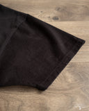 Flat Head FN-THC-101 - THC 9oz Plain Heavyweight Tee - Black