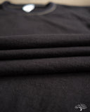 Flat Head FN-THC-101 - THC 9oz Plain Heavyweight Tee - Black