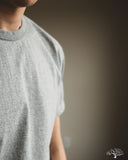 Flat Head FN-THC-101 - THC 9oz Plain Heavyweight Tee - Grey