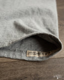 Flat Head FN-THC-101 - THC 9oz Plain Heavyweight Tee - Grey