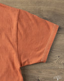 Flat Head FN-THC-101 - THC 9oz Plain Heavyweight Tee - Orange