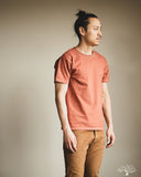 Flat Head FN-THC-101 - THC 9oz Plain Heavyweight Tee - Orange