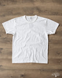 Flat Head FN-THC-101 - THC 9oz Plain Heavyweight Tee - White