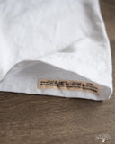 Flat Head FN-THC-101 - THC 9oz Plain Heavyweight Tee - White