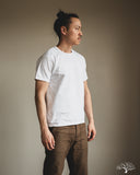 Flat Head FN-THC-101 - THC 9oz Plain Heavyweight Tee - White