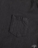 Flat Head FN-THC-101P - THC 9oz Pocket Heavyweight Tee - Black