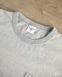 Flat Head FN-THC-101P - THC 9oz Pocket Heavyweight Tee - Gray
