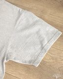 Flat Head FN-THC-101P - THC 9oz Pocket Heavyweight Tee - Gray
