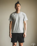 Flat Head FN-THC-101P - THC 9oz Pocket Heavyweight Tee - Gray