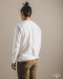 Flat Head FN-THCL-201 - THC 9oz Long-Sleeve Heavyweight Tee - White