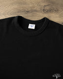Flat Head FN-THL-101 - Waffle Knit Long-Sleeve Thermal - Black