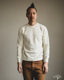 Flat Head FN-THL-101 - Waffle Knit Long-Sleeve Thermal - Ivory