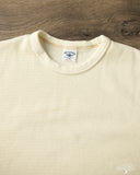 Flat Head FN-THL-101 - Waffle Knit Long-Sleeve Thermal - Ivory