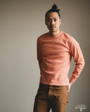Flat Head FN-THL-101 - Waffle Knit Long-Sleeve Thermal - Light Orange