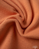Flat Head FN-THL-101 - Waffle Knit Long-Sleeve Thermal - Light Orange