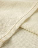 Flat Head FN-THLH-004 - Waffle Knit Henley Thermal - Ivory
