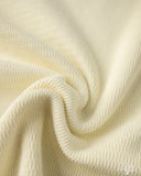 Flat Head FN-THLH-004 - Waffle Knit Henley Thermal - Ivory