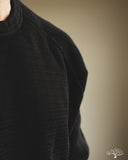 Flat Head FN-THW-002 - Thermal Raglan Sleeve T-Shirt - Black