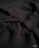Flat Head FN-THW-002 - Thermal Raglan Sleeve T-Shirt - Black