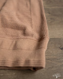 Flat Head FN-THW-002 - Thermal Raglan Sleeve T-Shirt - Brown