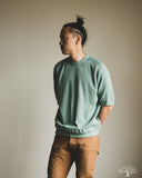 Flat Head FN-THW-002 - Thermal Raglan Sleeve T-Shirt - Green
