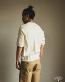 Flat Head FN-THW-002 - Thermal Raglan Sleeve T-Shirt - Ivory