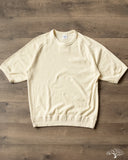Flat Head FN-THW-002 - Thermal Raglan Sleeve T-Shirt - Ivory