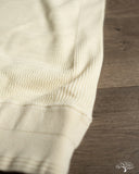 Flat Head FN-THW-002 - Thermal Raglan Sleeve T-Shirt - Ivory