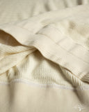 Flat Head FN-THW-002 - Thermal Raglan Sleeve T-Shirt - Ivory