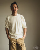 Flat Head FN-THW-002 - Thermal Raglan Sleeve T-Shirt - Ivory