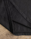 Flat Head FN-TSH-003 - Short-Sleeve Henley T-Shirt - Black