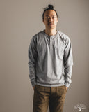Flat Head FN-TSHL-004 - Long-Sleeve Henley T-Shirt - Grey