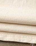 Flat Head FN-TSHL-004 - Long-Sleeve Henley T-Shirt - Nature