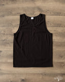 Flat Head FN-TST-002 - 9oz Plain Tank Top - Black