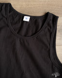 Flat Head FN-TST-002 - 9oz Plain Tank Top - Black