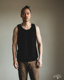 Flat Head FN-TST-002 - 9oz Plain Tank Top - Black