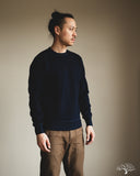 Flat Head FN-UTHL-001SP - Long-Sleeve Indigo Knit Heavy Thermal
