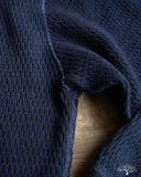 Flat Head FN-UTHL-001SP - Long-Sleeve Indigo Knit Heavy Thermal