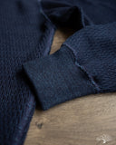 Flat Head FN-UTHL-001SP - Long-Sleeve Indigo Knit Heavy Thermal