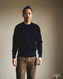 Flat Head FN-UTHL-001SP - Long-Sleeve Indigo Knit Heavy Thermal