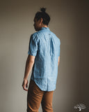 Gitman Vintage Blue Chambray Linen Shirt
