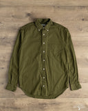 Gitman Vintage Oxford Shirt - Olive Overdye
