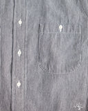 Gitman Vintage Railroad Stripe Denim Work Shirt