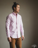 Gitman Vintage Spring Oxford Shirt - Berry Stripe