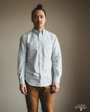 Gitman Vintage Spring Oxford Shirt - Green Stripe
