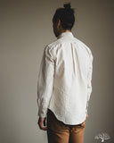 Gitman Vintage Japanese Striped Oxford - Tan