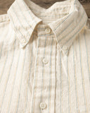 Gitman Vintage Japanese Striped Oxford - Tan